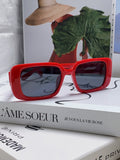 Dior Square Red Lens Sunglasses for Women