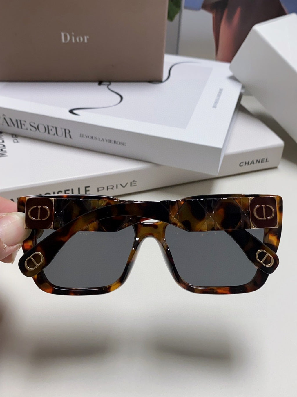 Dior Fashion Silver Lens Sunglasses for Women - 371935 - detail image 4