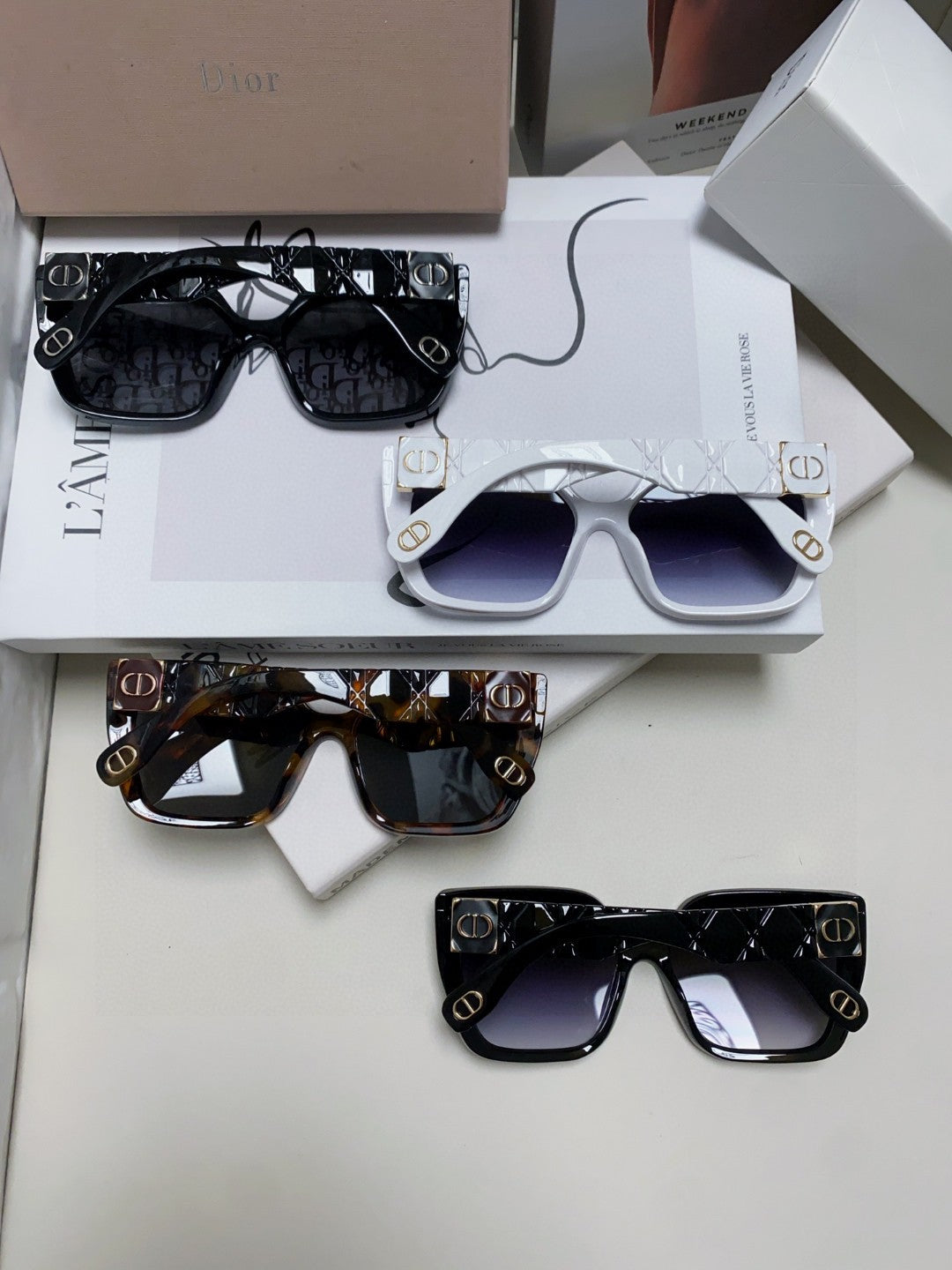 Dior Fashion Silver Lens Sunglasses for Women - 371935 - detail image 8