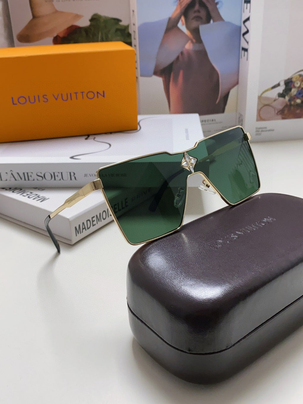 Louis Vuitton Z1700U Metal Fashion Black Lens Sunglasses for Men & Wo - 448627 - detail image 7