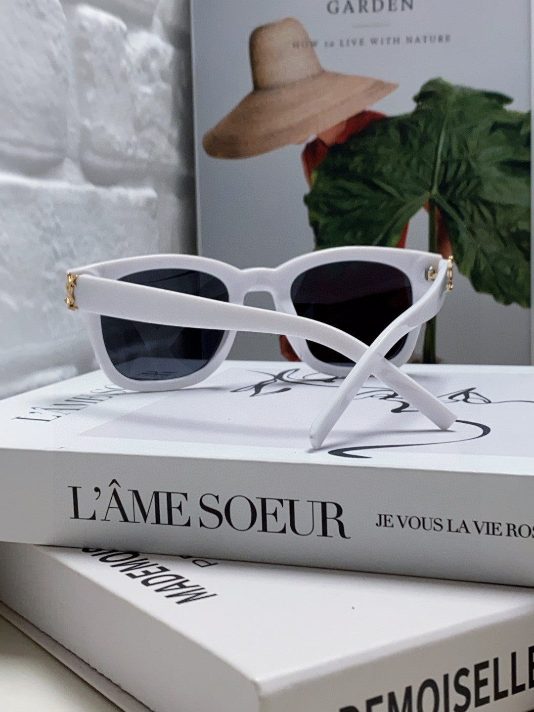 Saint Laurent Fashion Blue Lens Sunglasses for Women