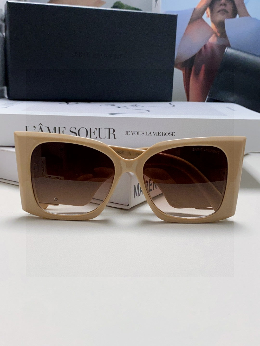 Saint Laurent Fashion Brown Lens Sunglasses for Men & Women - 465424 - detail image 6