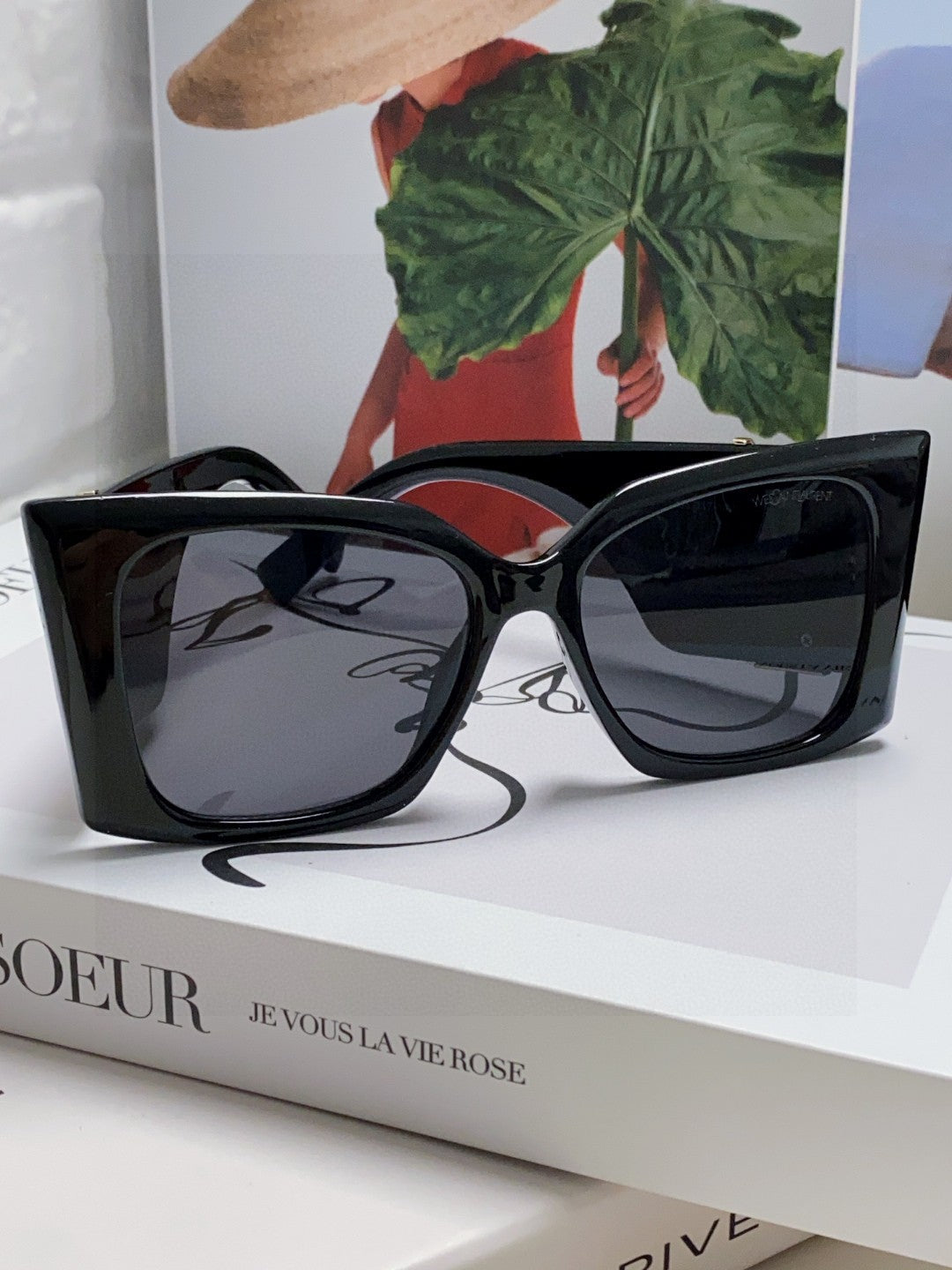 Saint Laurent Fashion Black Lens Sunglasses for Men & Women - 465427