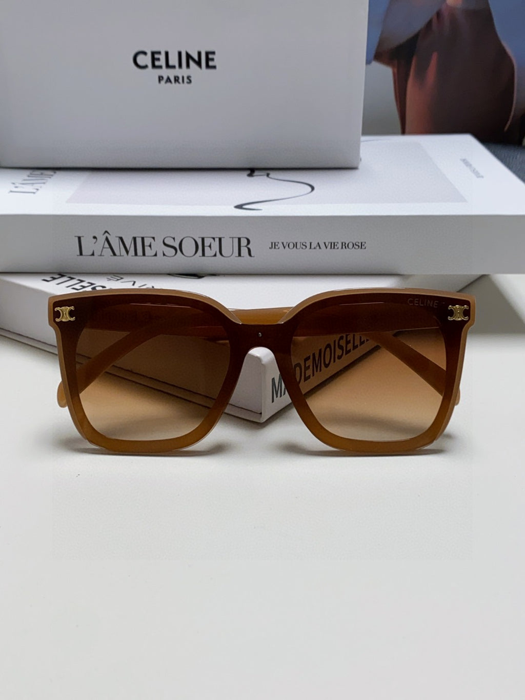 Celine Fashion Brown Lens Sunglasses for Men & Women - 415645 - detail image 6