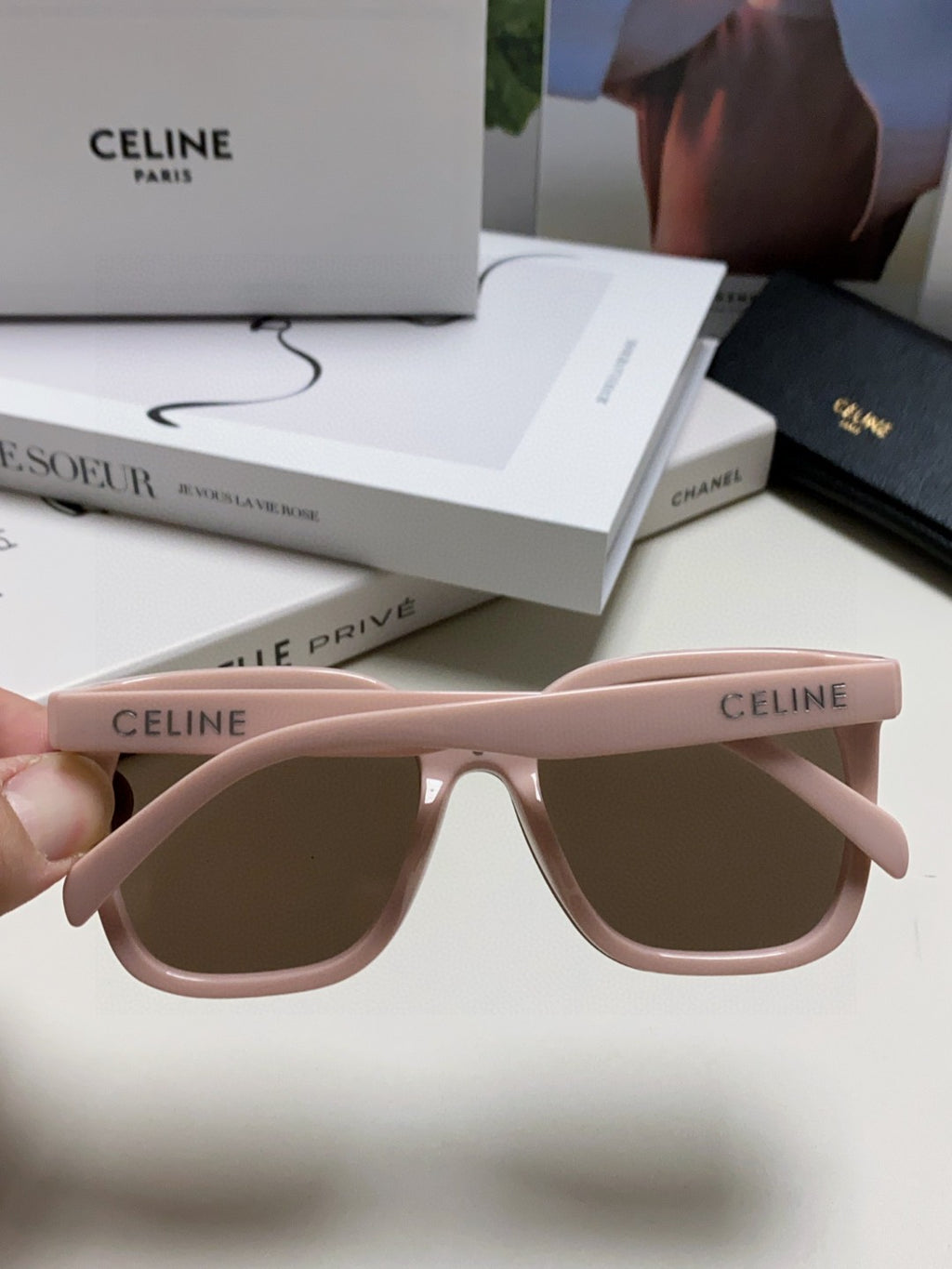 Celine Fashion Gray Lens Sunglasses for Men & Women - 486940 - detail image 4