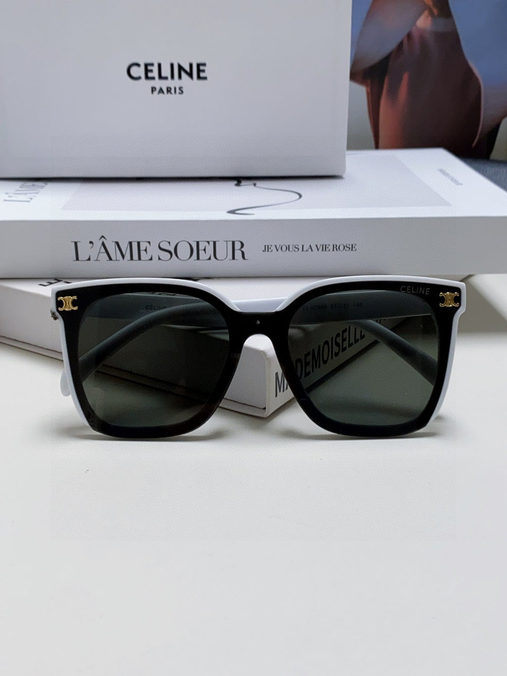 Celine Fashion Gray Lens Sunglasses for Men & Women - 415647 - detail image 6