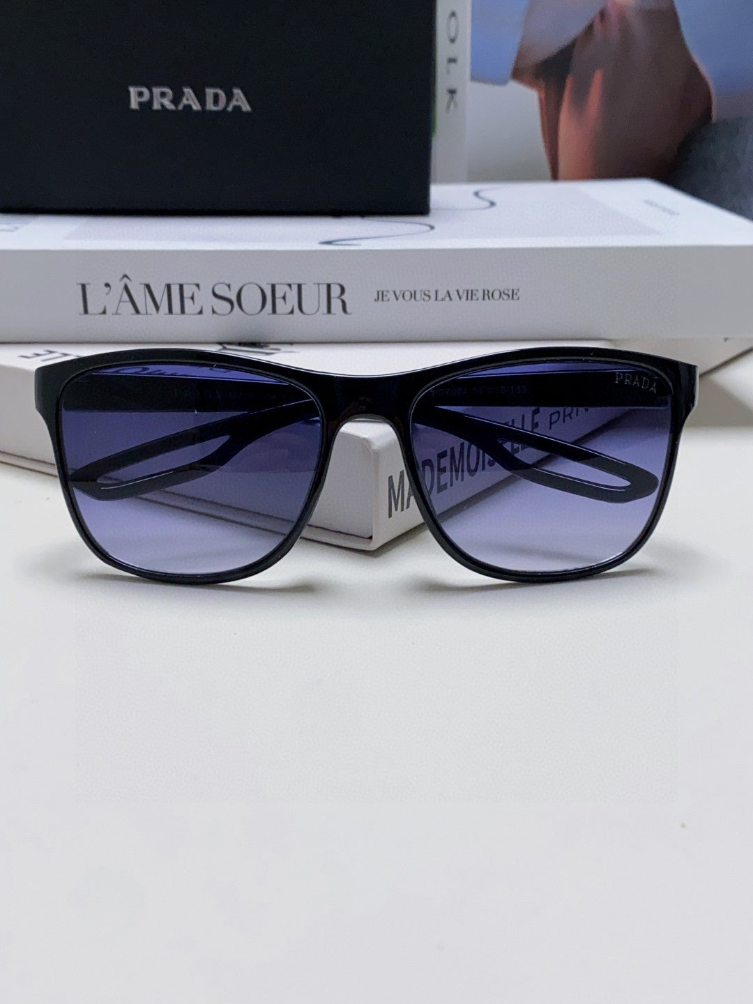 Prada Polarized Fashion Blue Lens Sunglasses for Men & Women - 415706 - detail image 6