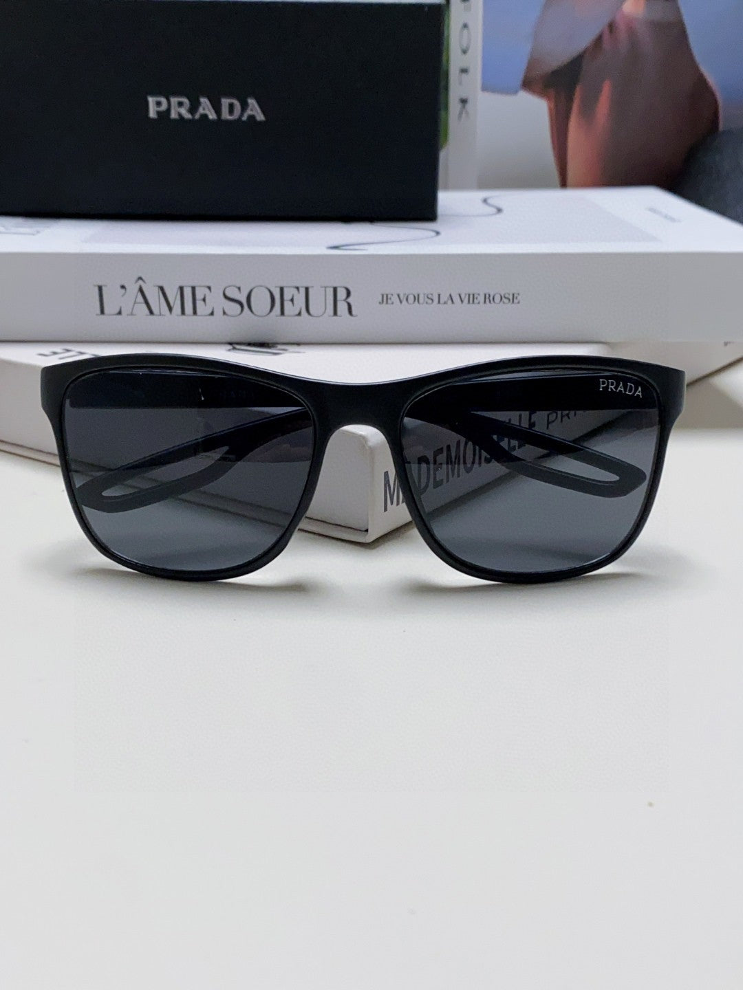 Prada Polarized Fashion Blue Lens Sunglasses for Men & Women - 415709 - detail image 5