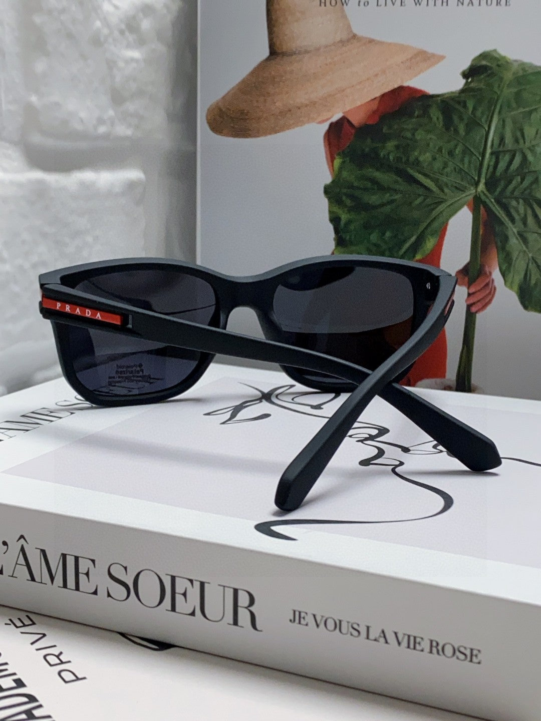 Prada Fashion Black Lens Sunglasses for Men & Women - 487117 - detail image 2