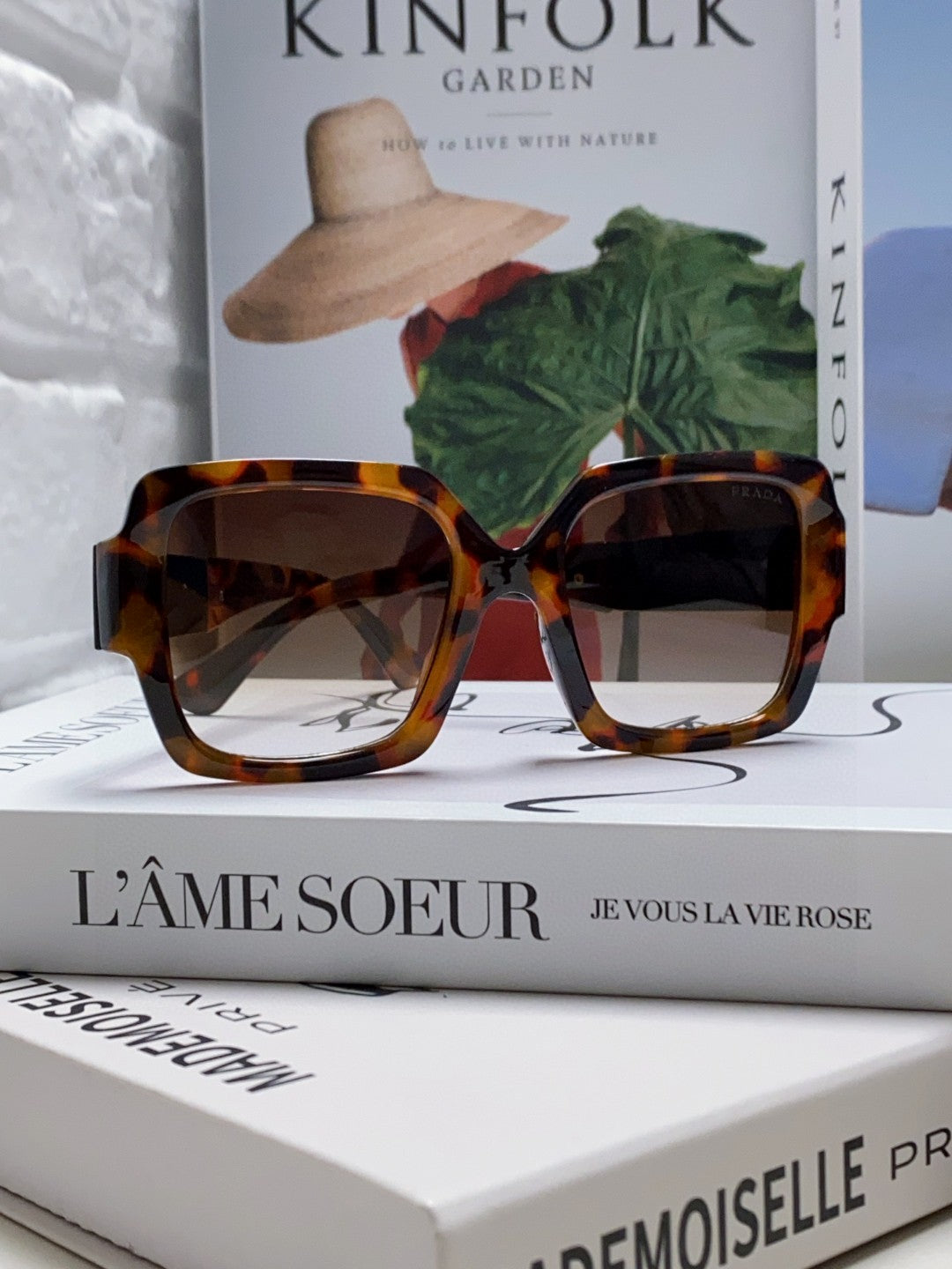 Prada Fashion Brown Lens Sunglasses for Men & Women - 415715 - detail image 3