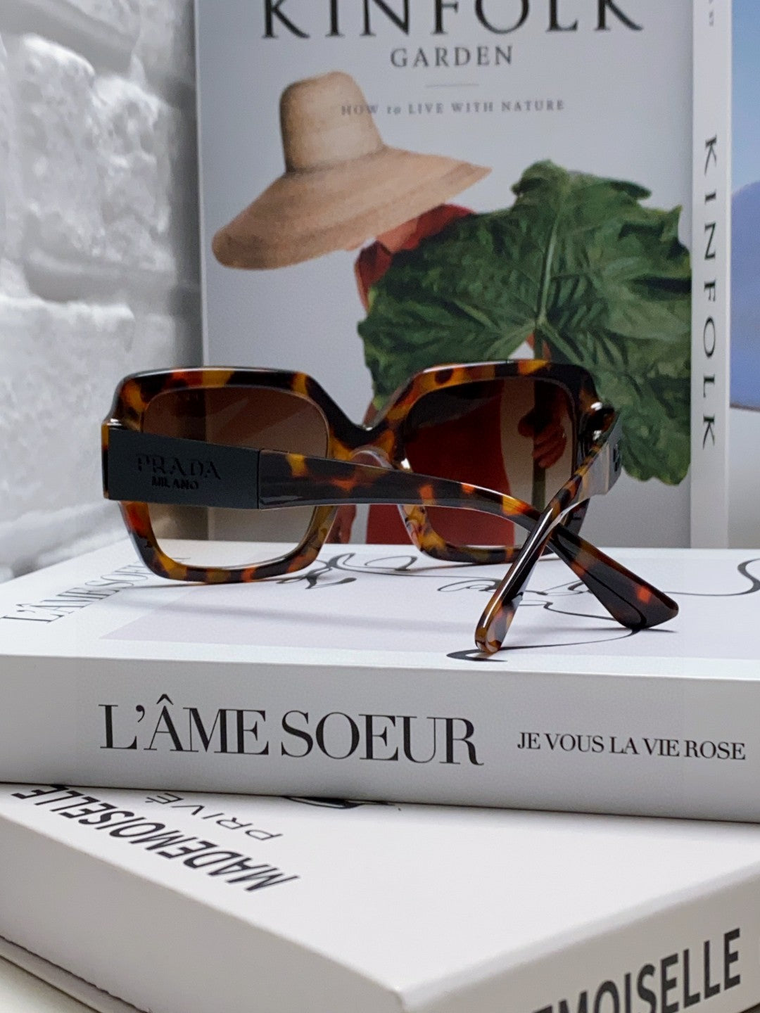Prada Fashion Brown Lens Sunglasses for Men & Women - 415715 - detail image 4