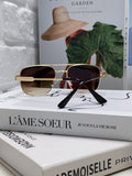 Prada Square Silver Lens Sunglasses for Men & Women