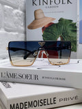 Prada Oversized Silver Lens Sunglasses for Men & Women - 487178
