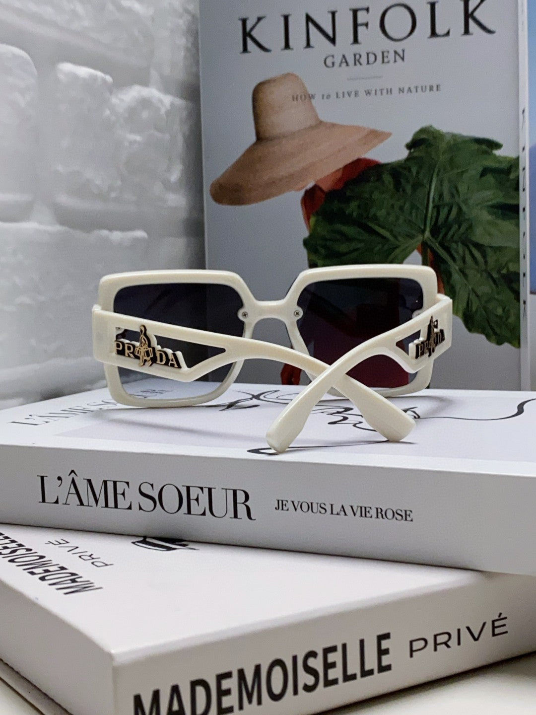 Prada Fashion Silver Lens Sunglasses for Men & Women - 487182 - detail image 2