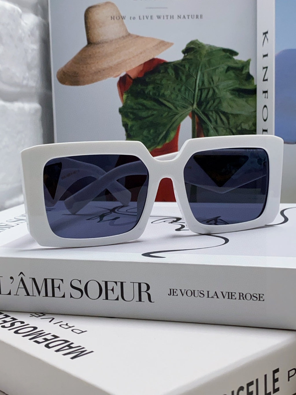 Prada Metal Oversized Silver Lens Sunglasses for Men - 432170
