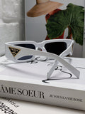 Prada Fashion Blue Lens Sunglasses for Men & Women - 487188