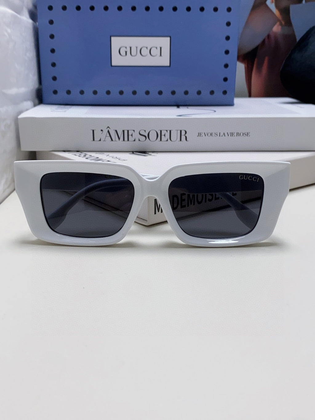 Gucci GG1529S Fashion Silver Lens Sunglasses for Men & Women - 997553 - detail image 6