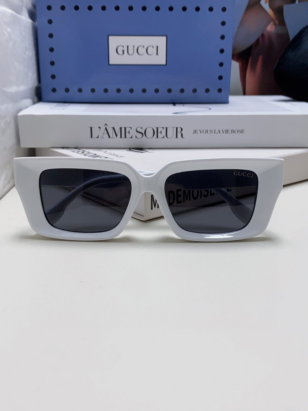 Gucci GG1529S Fashion Silver Lens Sunglasses for Men & Women - 997553 - detail image 6