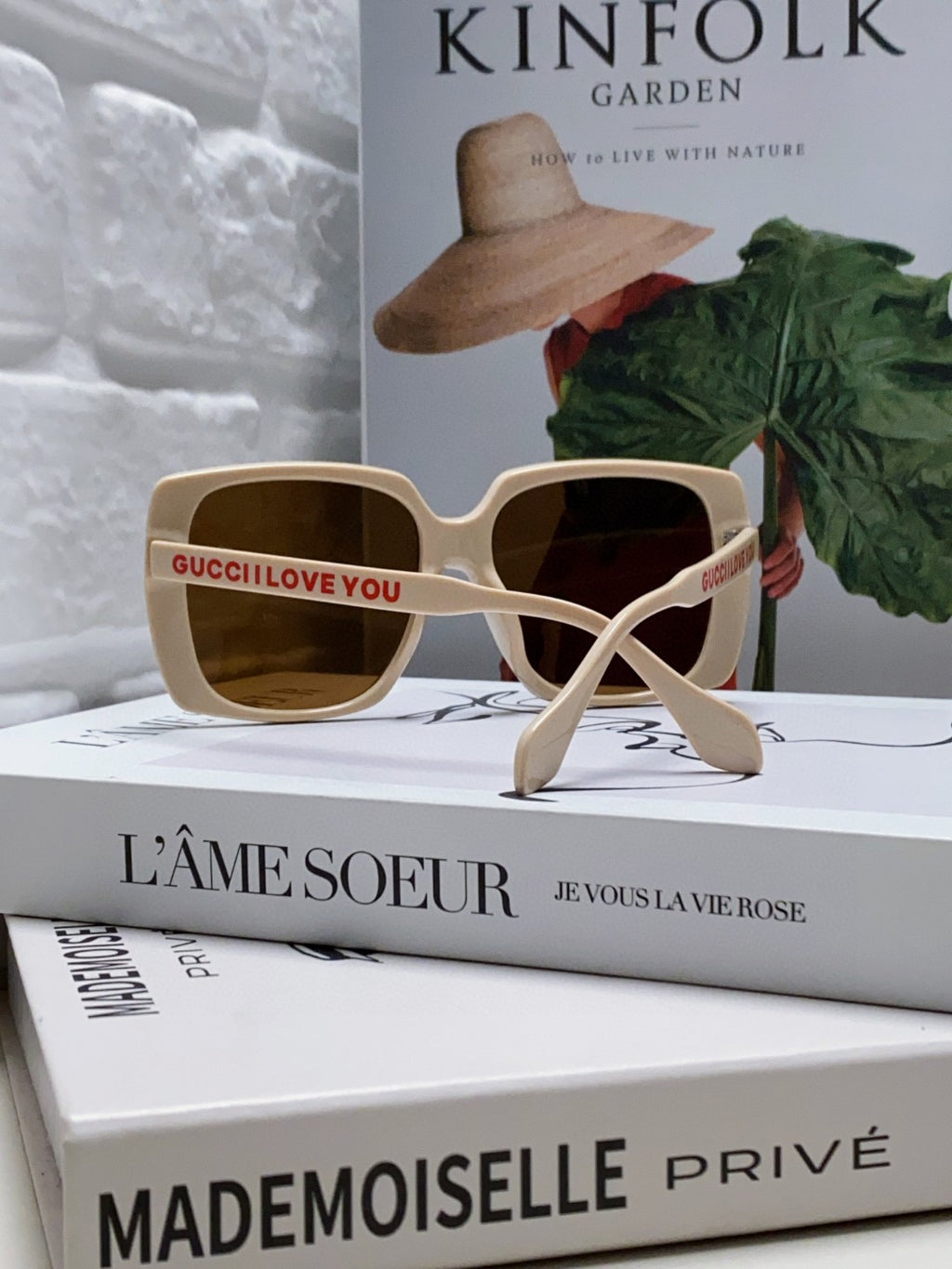 Gucci Oversized Brown Lens Sunglasses for Women - 997557 - detail image 2