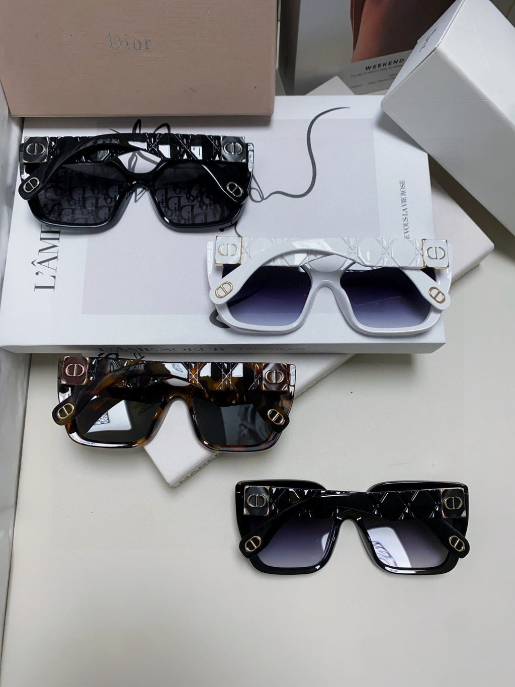Dior Fashion Silver Lens Sunglasses for Women - 382433 - detail image 8