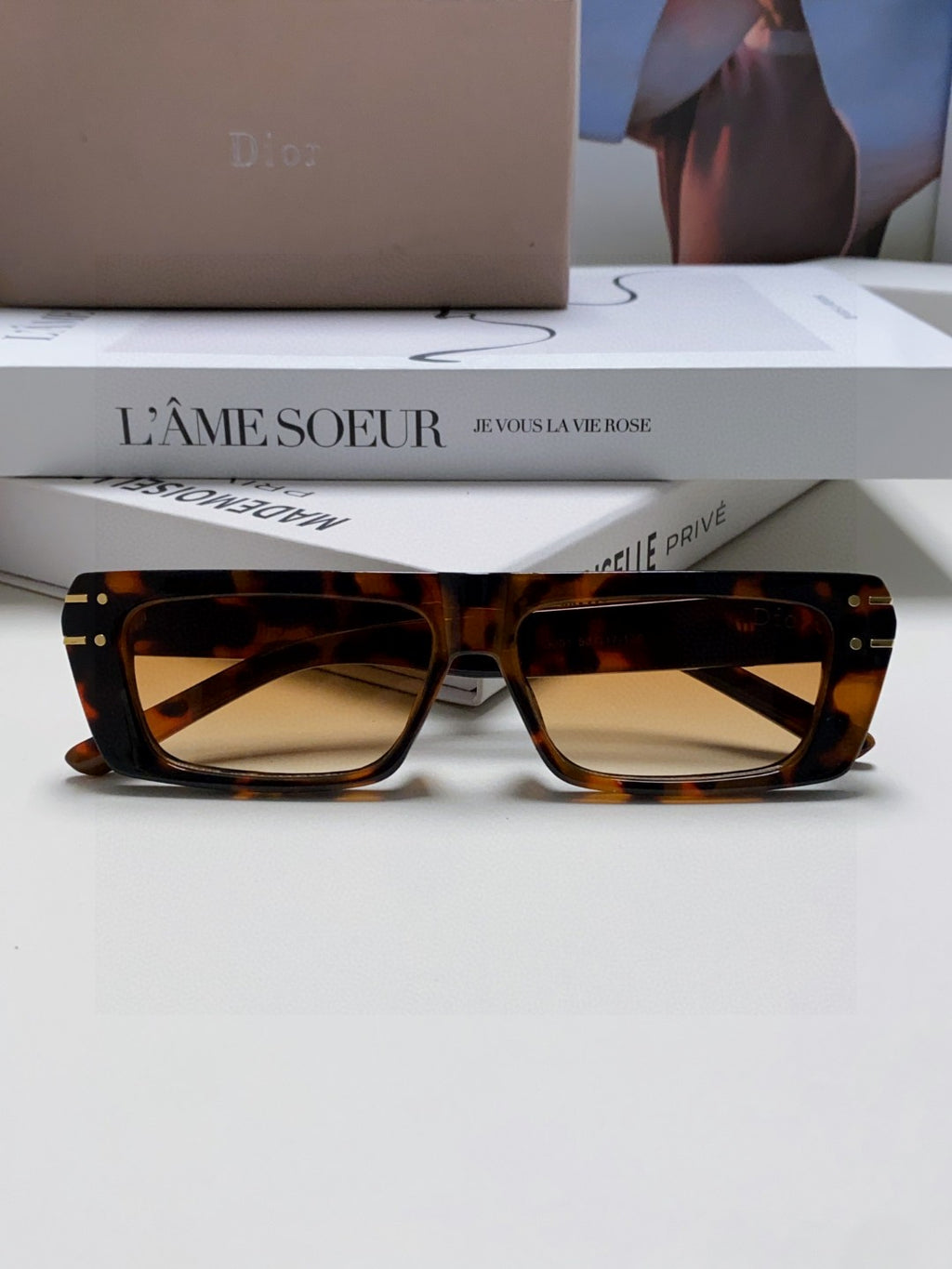 Dior Square Brown Lens Sunglasses for Men & Women - 382436 - detail image 6