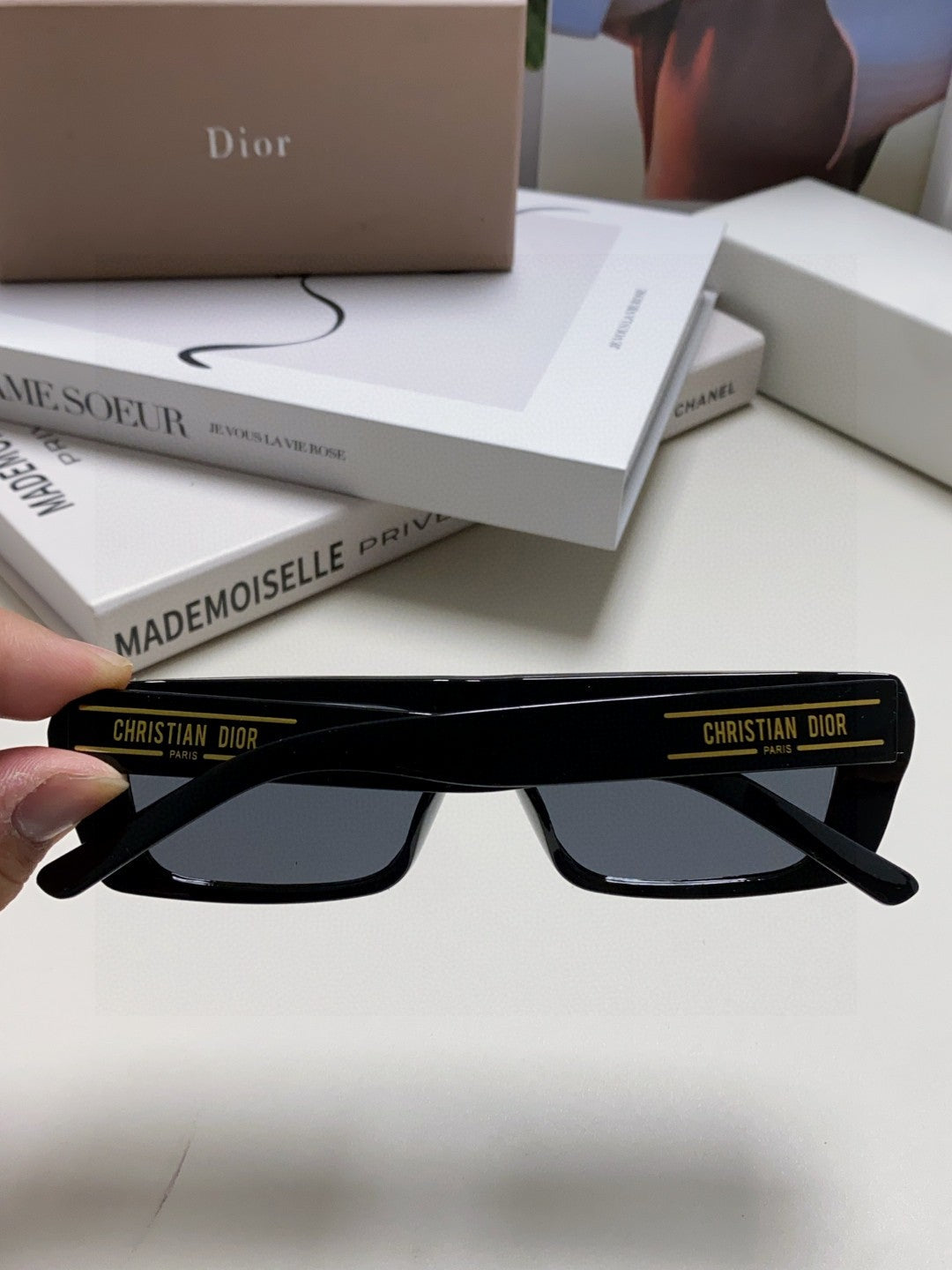 Dior Square Silver Lens Sunglasses for Men & Women - 382437 - detail image 4
