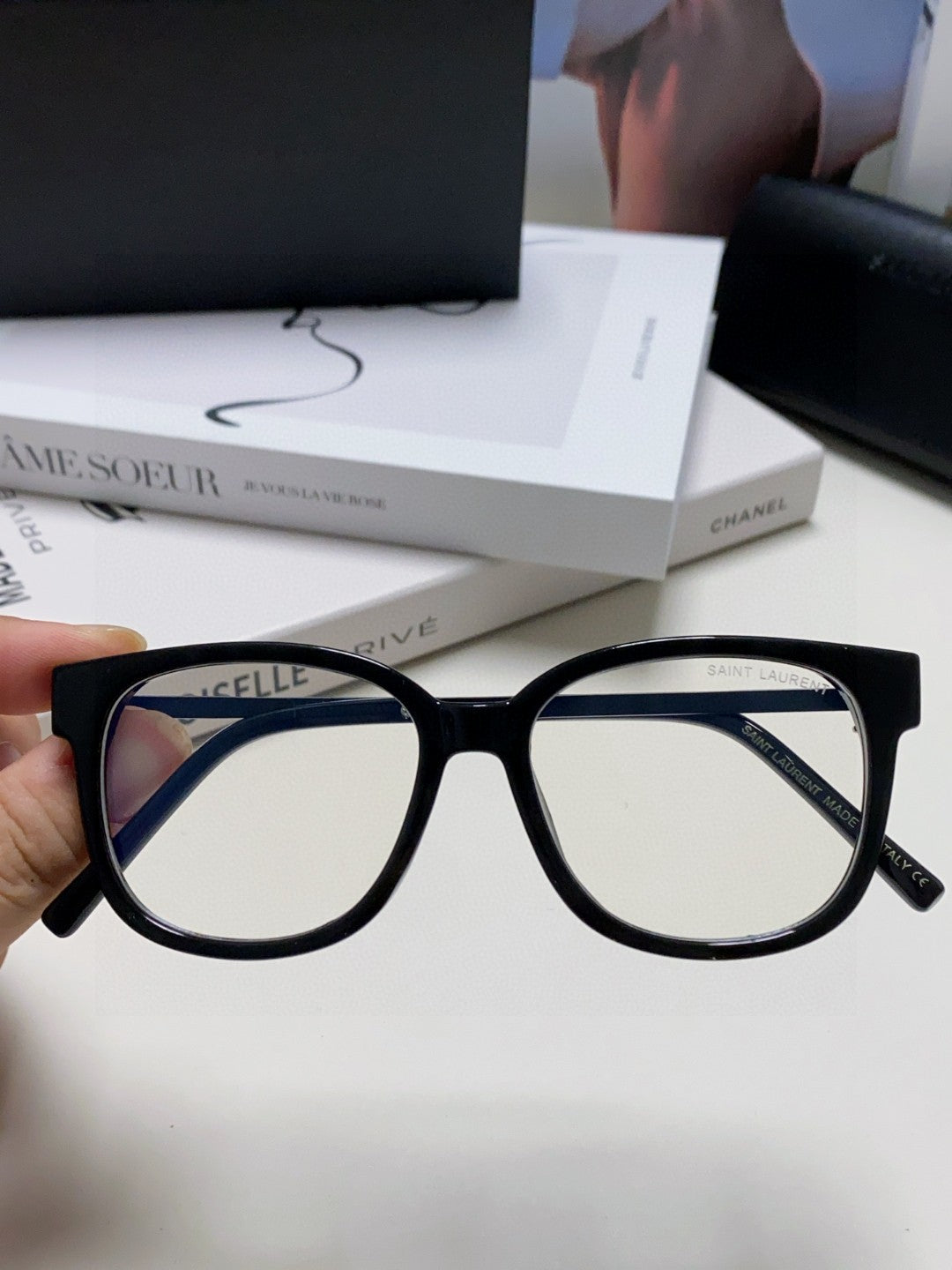 Saint Laurent M480 Fashion Silver Lens Sunglasses for Men & Women - detail image 3