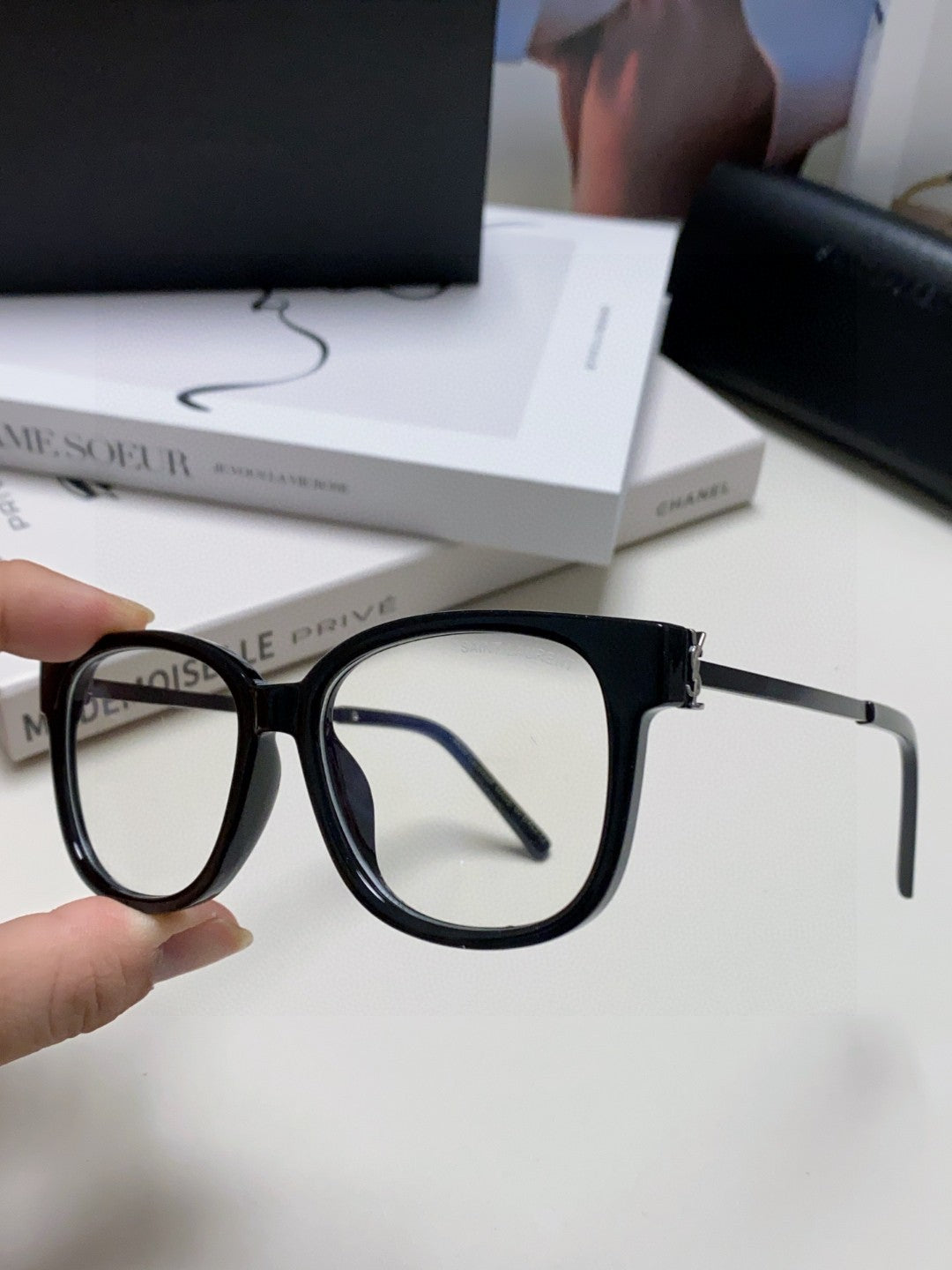 Saint Laurent M480 Fashion Silver Lens Sunglasses for Men & Women - detail image 5