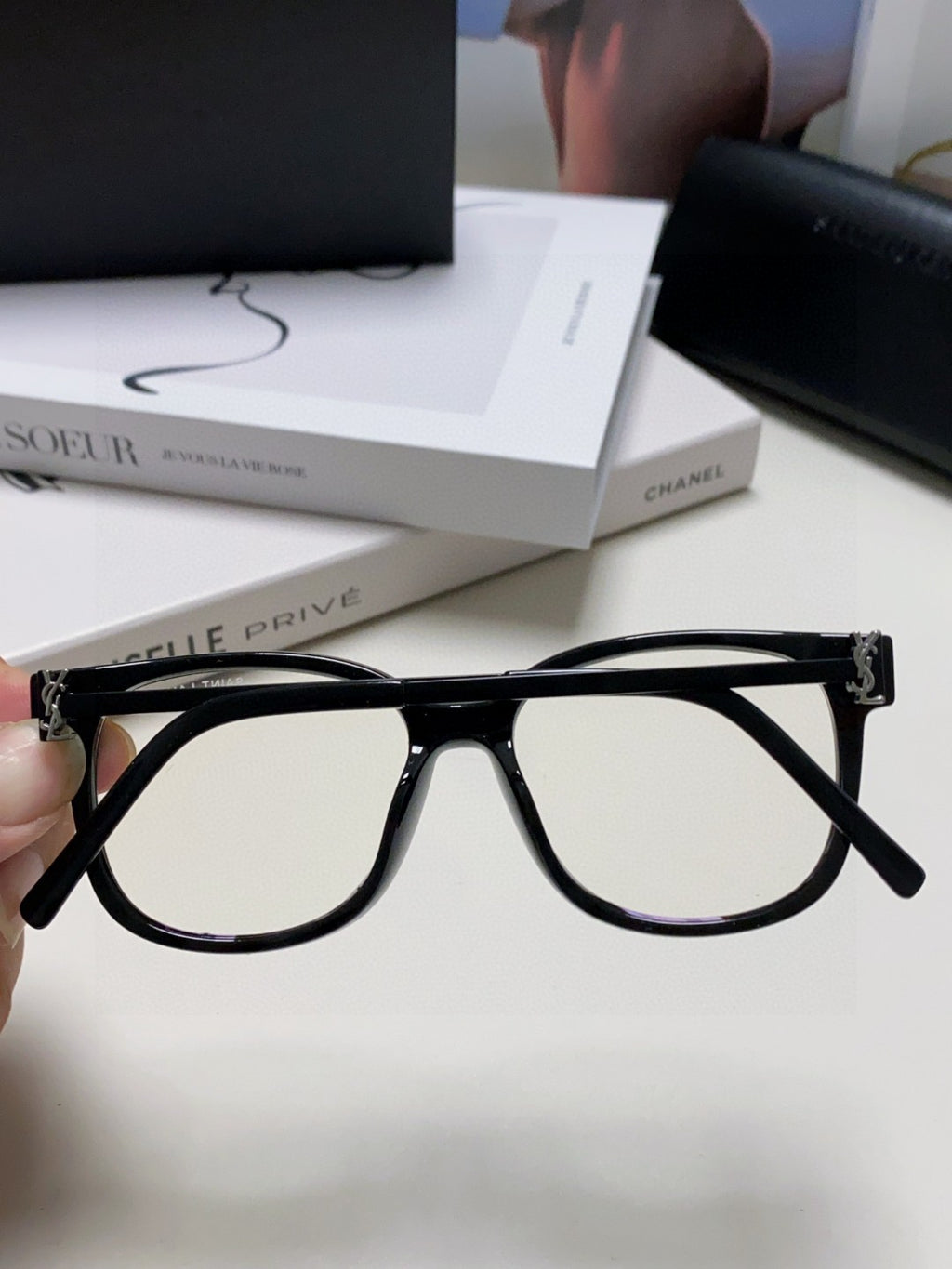Saint Laurent M480 Fashion Silver Lens Sunglasses for Men & Women - detail image 4
