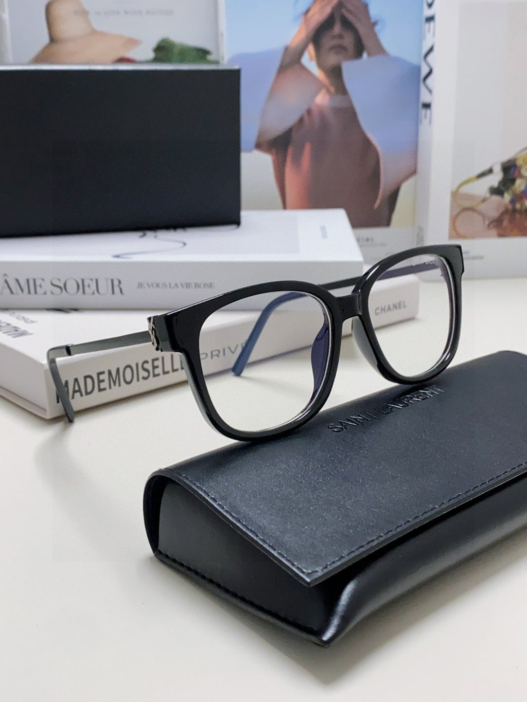 Saint Laurent M480 Fashion Silver Lens Sunglasses for Men & Women - detail image 7