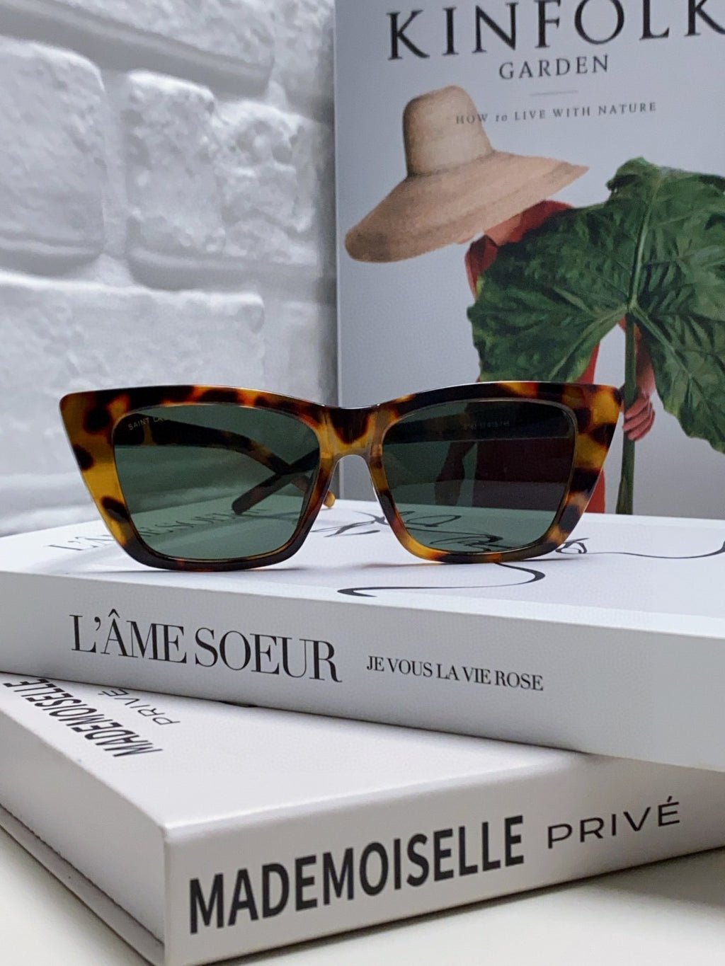Saint Laurent Polarized Oversized Silver Lens Sunglasses for Men & Women