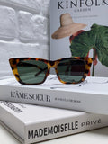 Saint Laurent Polarized Oversized Silver Lens Sunglasses for Men & Women
