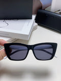 Saint Laurent Polarized Oversized Gray Lens Sunglasses for Men & Women