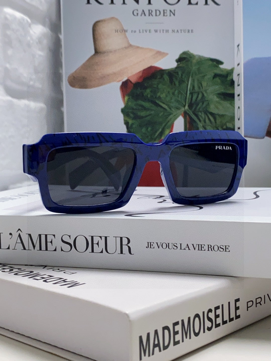 Prada Fashion Blue Lens Sunglasses for Women - 398891