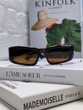 Balenciaga Square Silver Lens Sunglasses for Men & Women - 416104