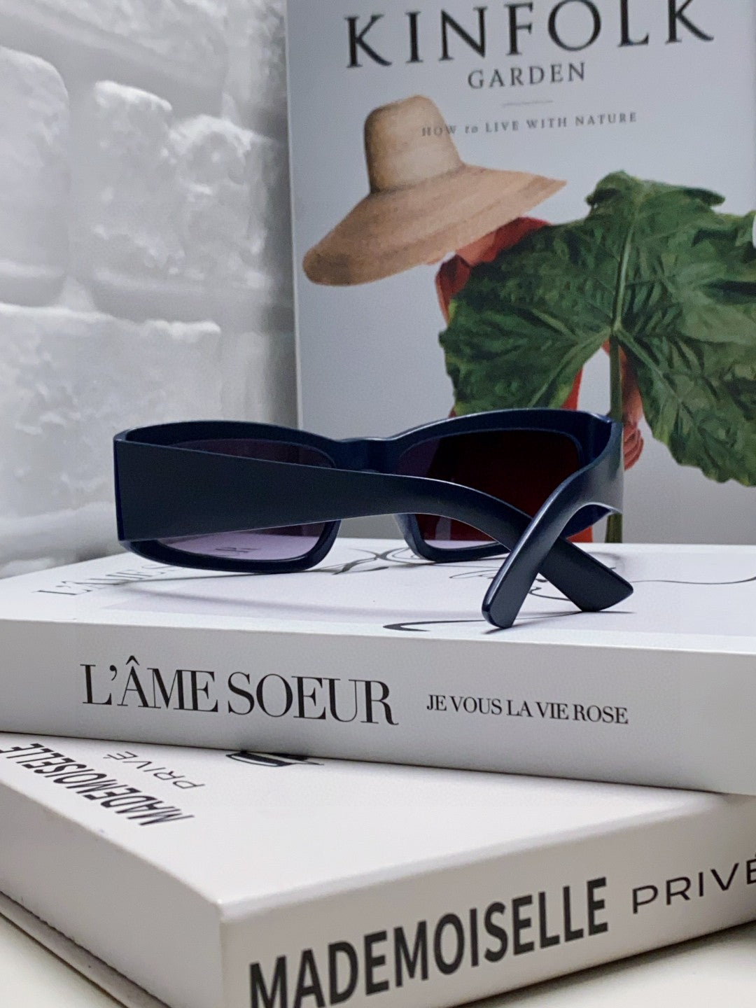 Balenciaga Square Blue Lens Sunglasses for Men & Women - 416105