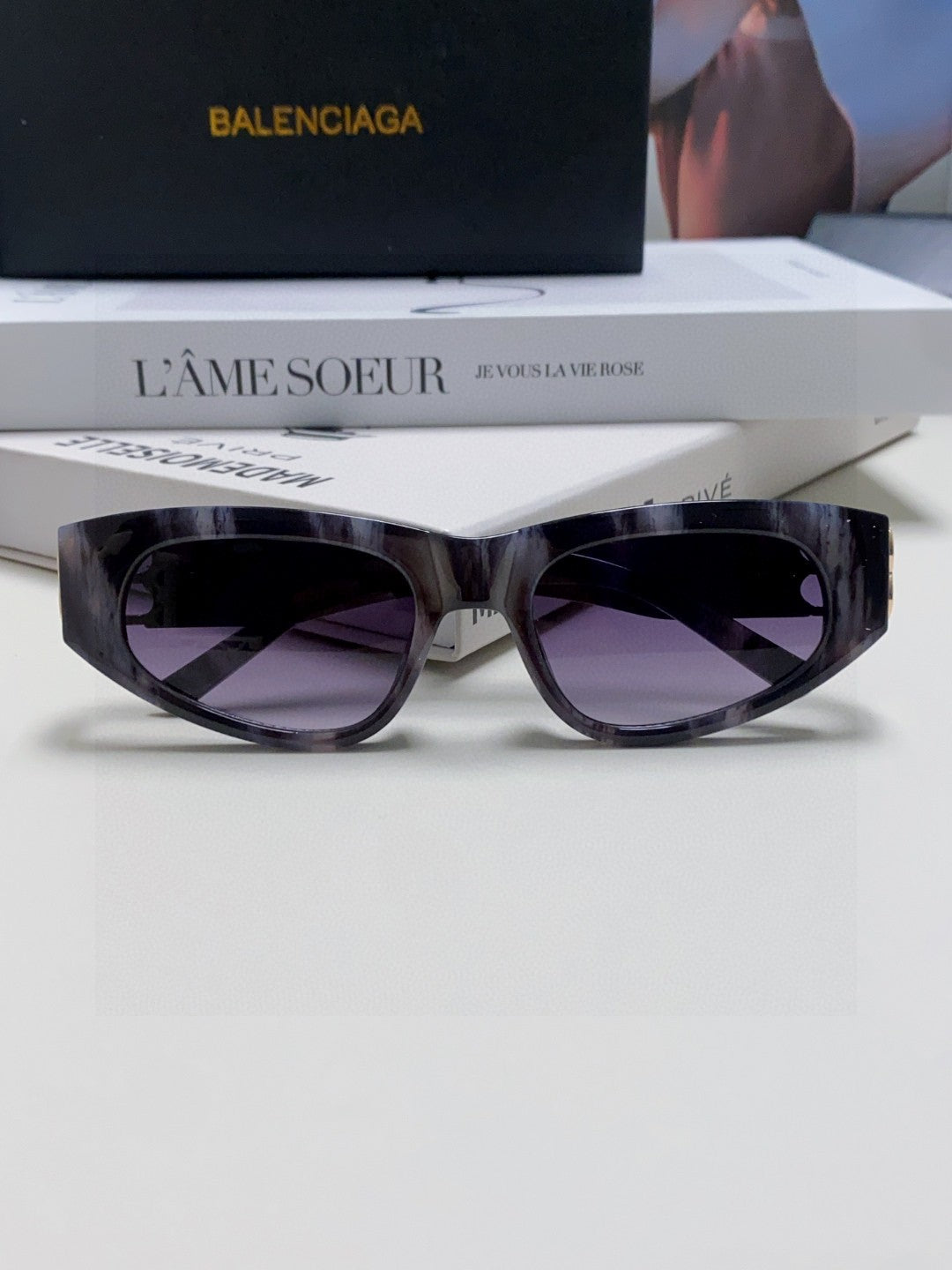 Balenciaga Fashion Silver Lens Sunglasses for Men & Women - 449642 - detail image 5