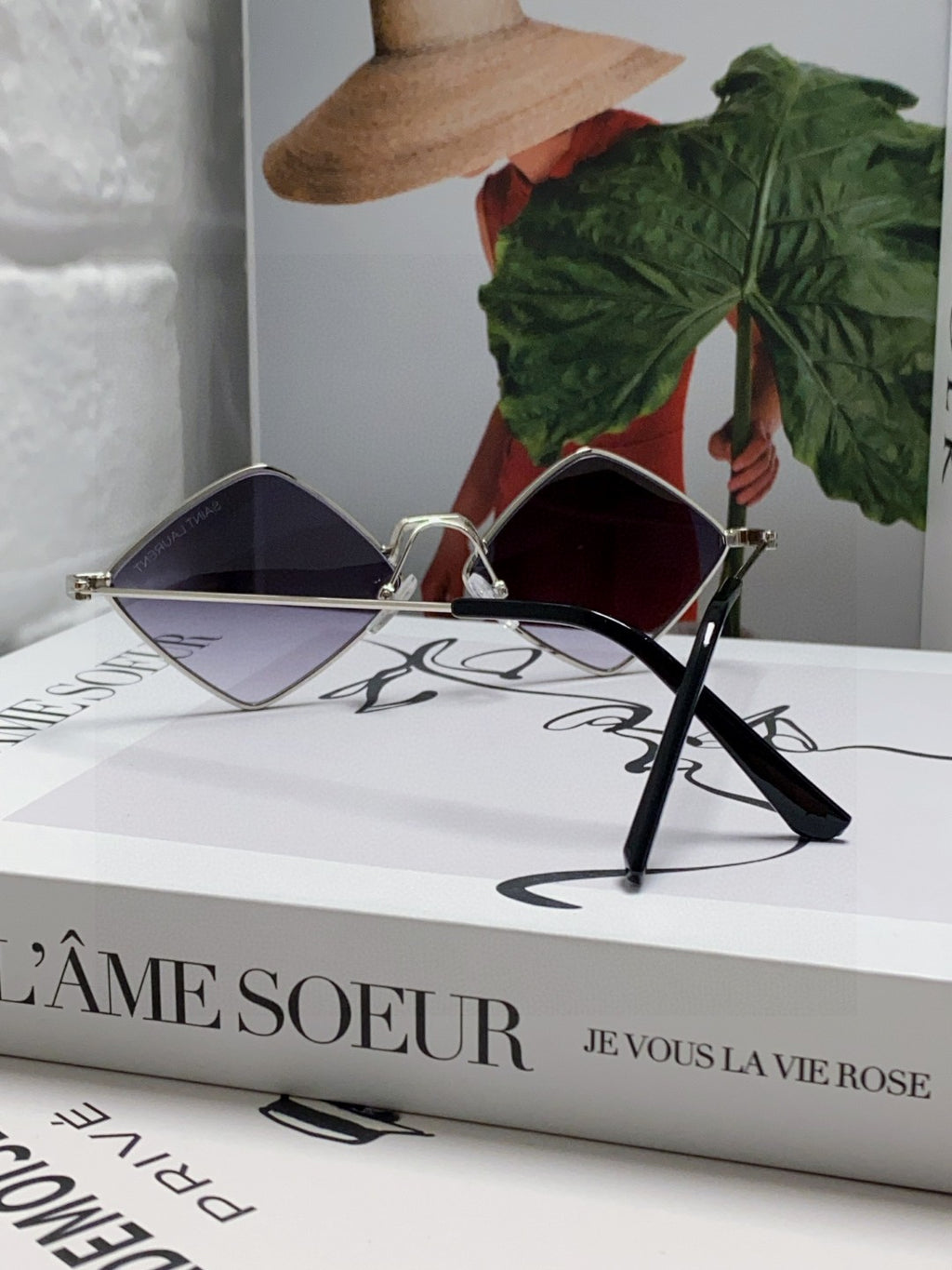 Saint Laurent Fashion Black Lens Sunglasses for Women - detail image 4