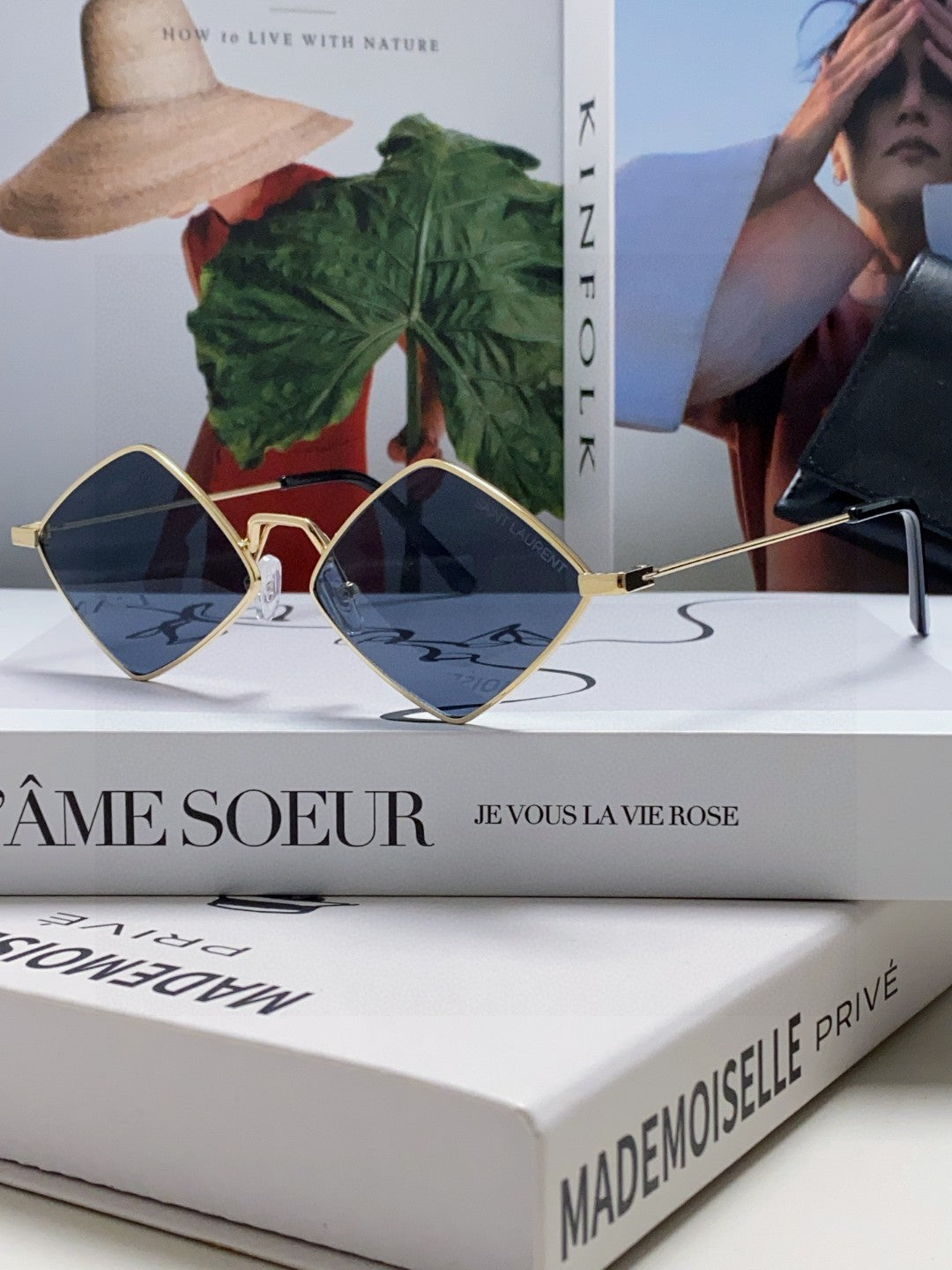 Saint Laurent Fashion Gray Lens Sunglasses for Women - detail image 2