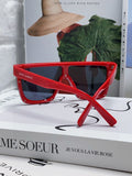 Saint Laurent Acetate Oversized Blue Lens Sunglasses for Men & Women