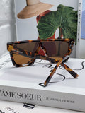 Saint Laurent Acetate Oversized Brown Lens Sunglasses for Men & Women - 415562