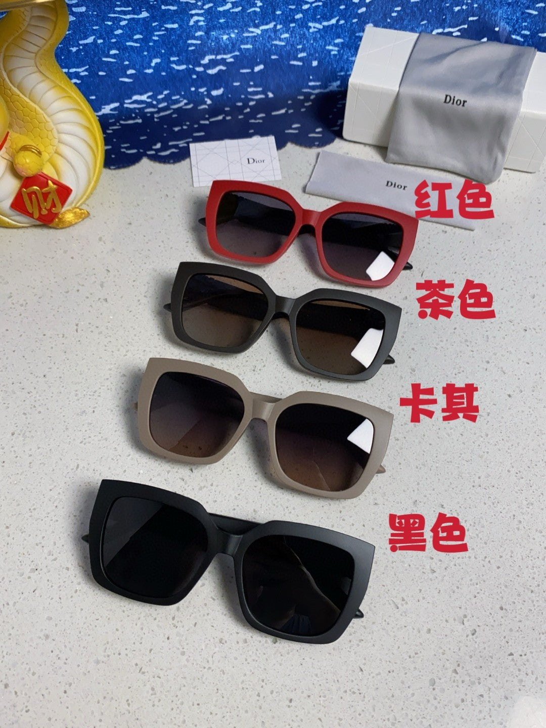 Dior Fashion Silver Lens Sunglasses for Women - 465260 - detail image 10