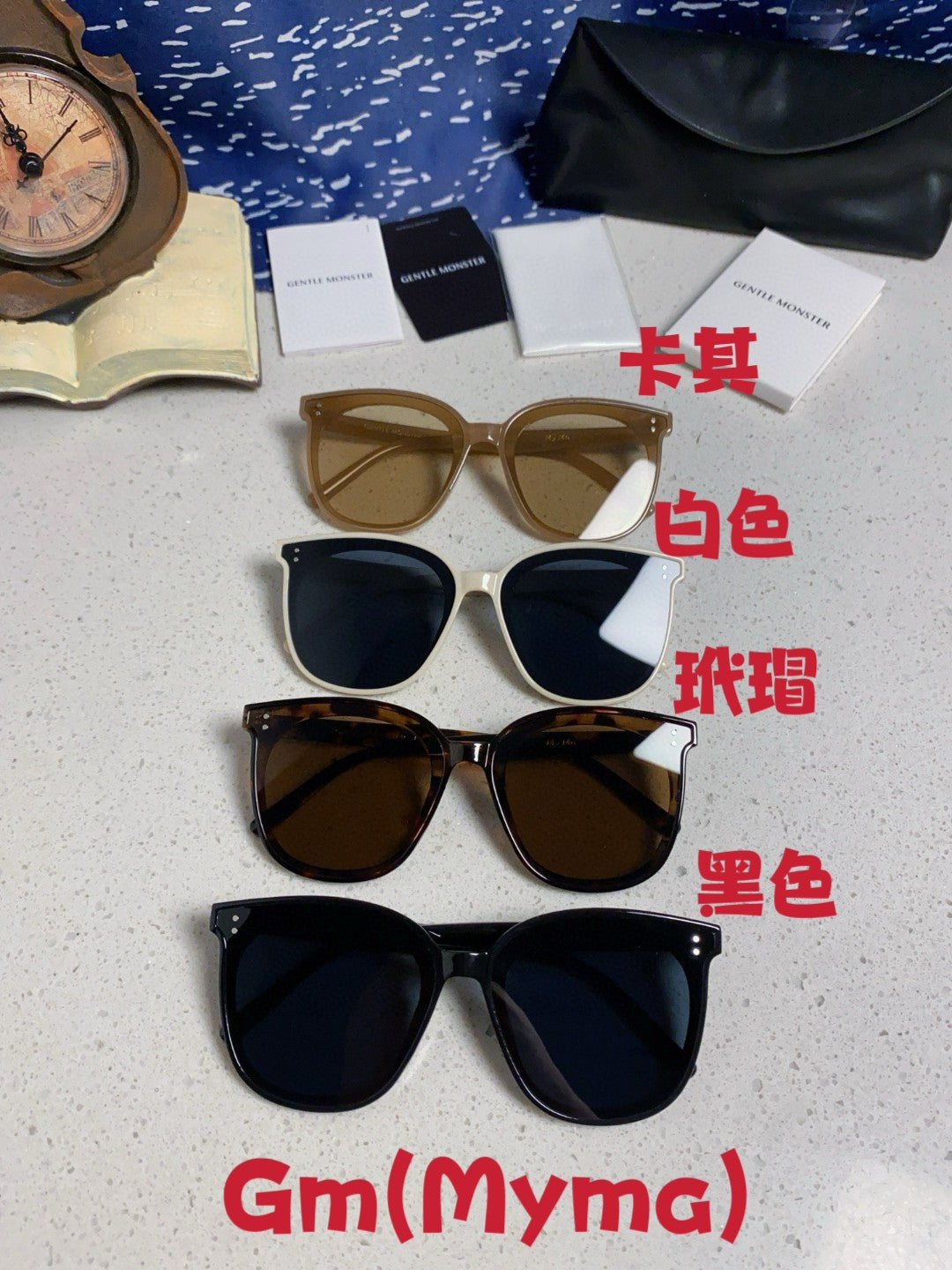 Gentle Monster MYMA Oversized Gray Lens Sunglasses for Men & Women - detail image 12