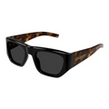 Saint Laurent SL740 Square Gold Lens Sunglasses for Women