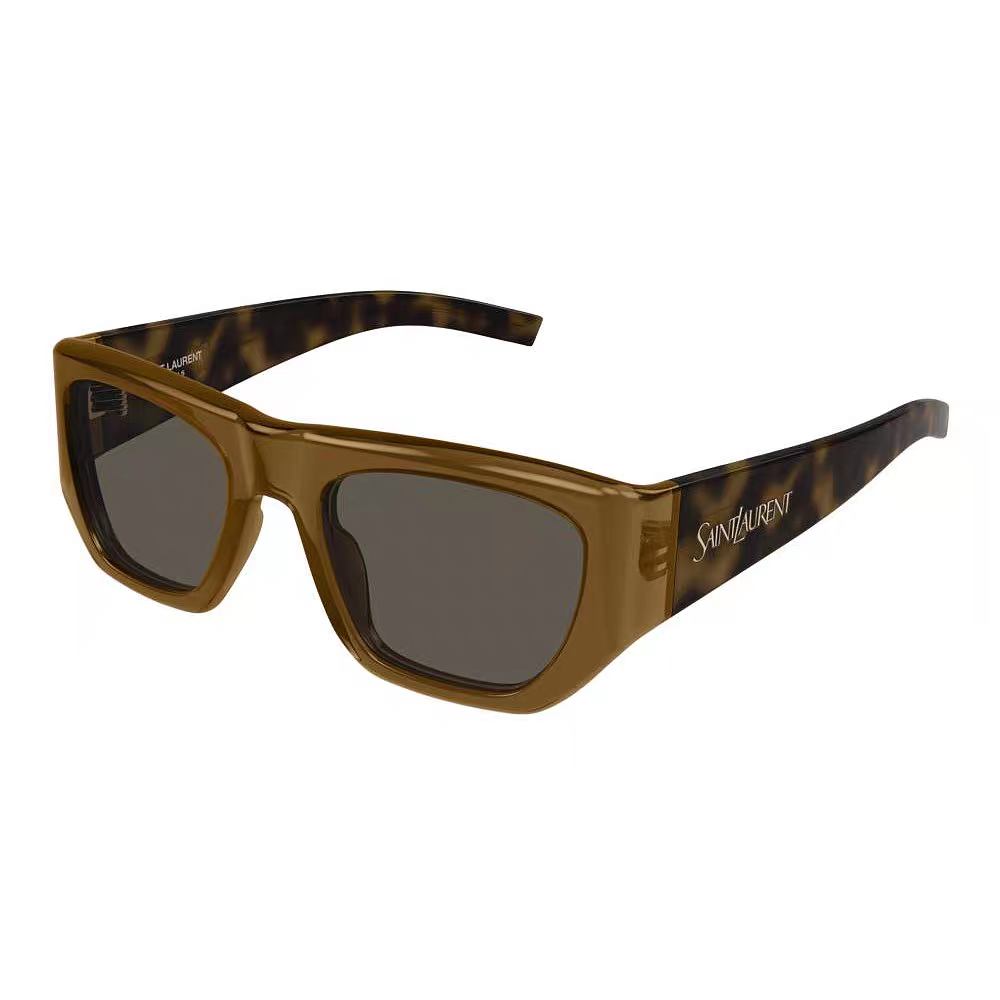 Saint Laurent SL740 Square Black Lens Sunglasses for Women - 465458