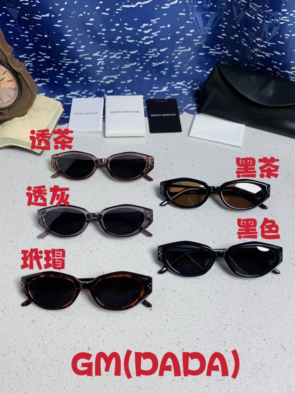 Gentle Monster DADA Cat-Eye Silver Lens Sunglasses for Men & Women - 432952 - detail image 12