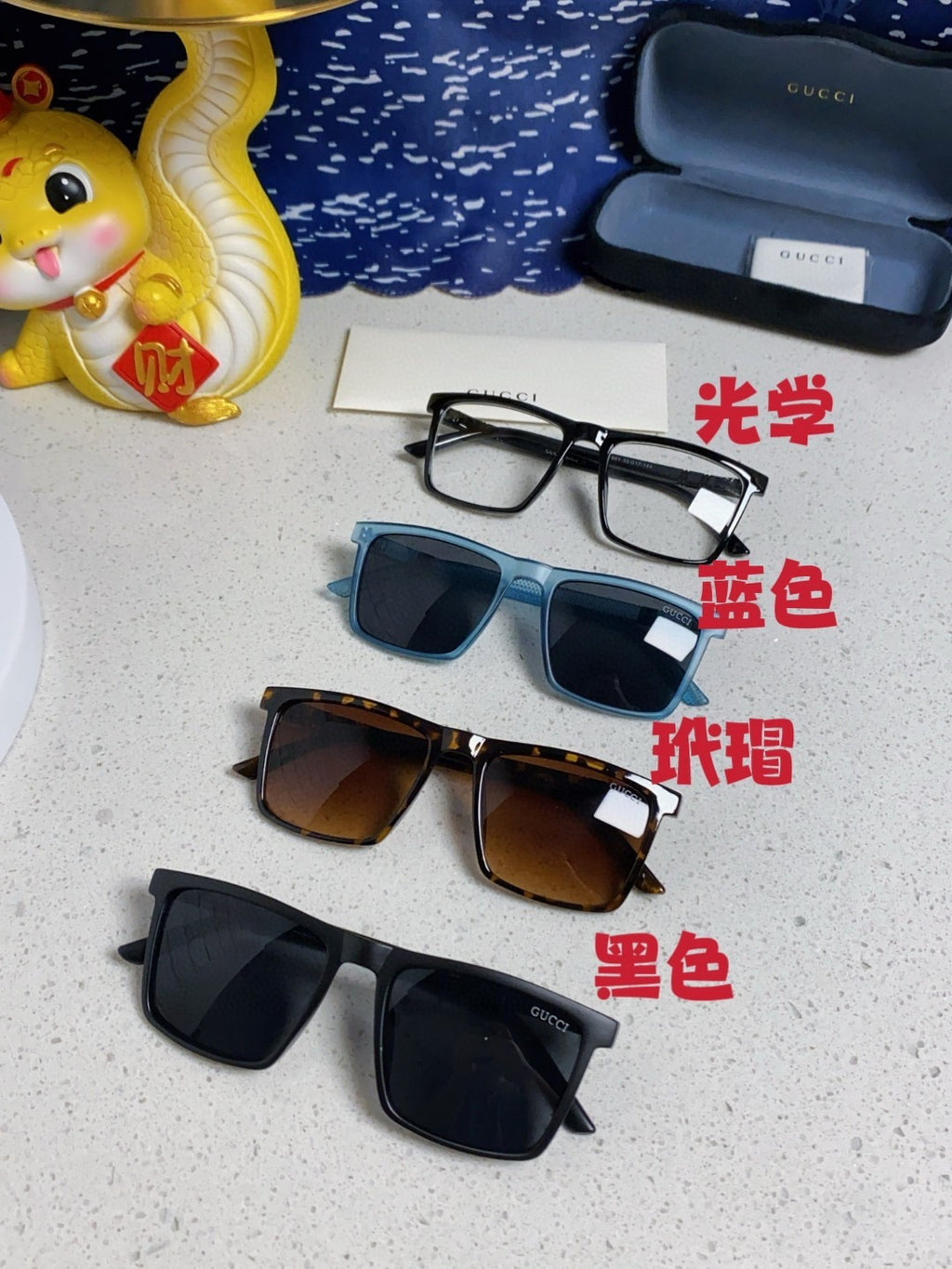 Gucci Polarized Fashion Silver Lens Sunglasses for Men & Women - 132290 - detail image 11