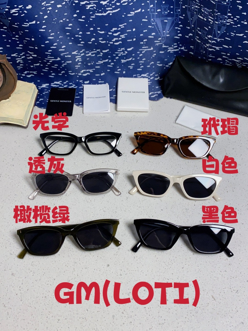 Gentle Monster LOTI Blue-Light Cat-Eye Silver Lens Sunglasses for Men - 432921 - detail image 12