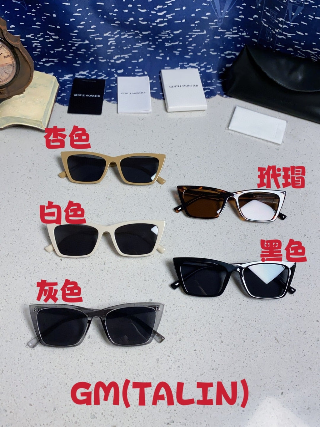 Gentle Monster TALIN Cat-Eye Brown Lens Sunglasses for Men & Women - 488059 - detail image 12