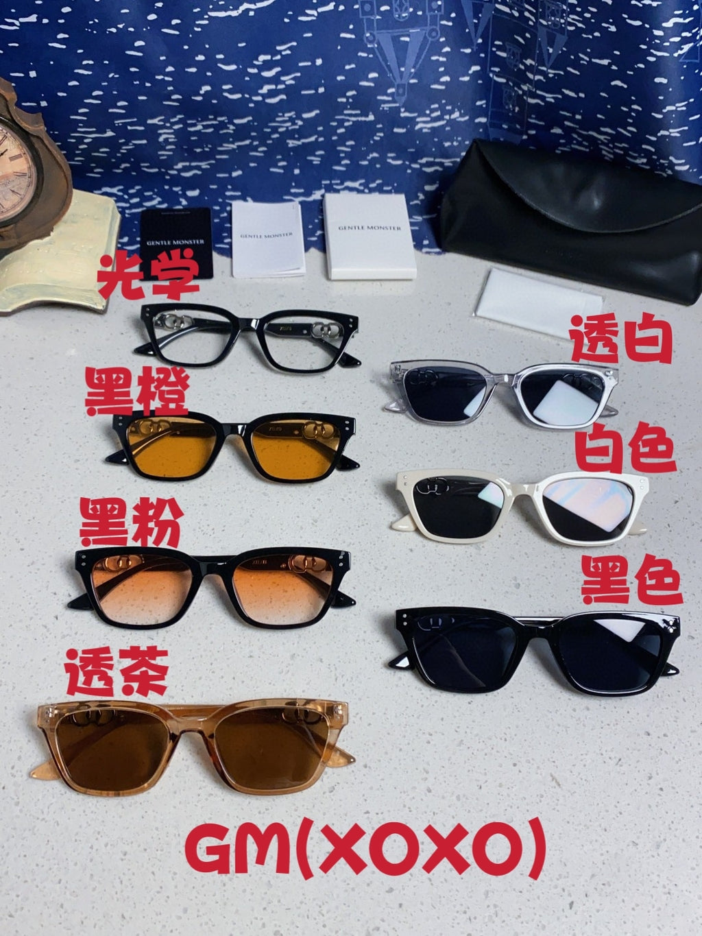 Gentle Monster XOXO Square Brown Lens Sunglasses for Men & Women - 416474 - detail image 12